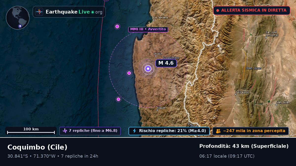 Coquimbo, Cile