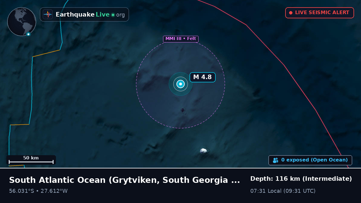 South Atlantic Ocean (South Georgia and the Islands)