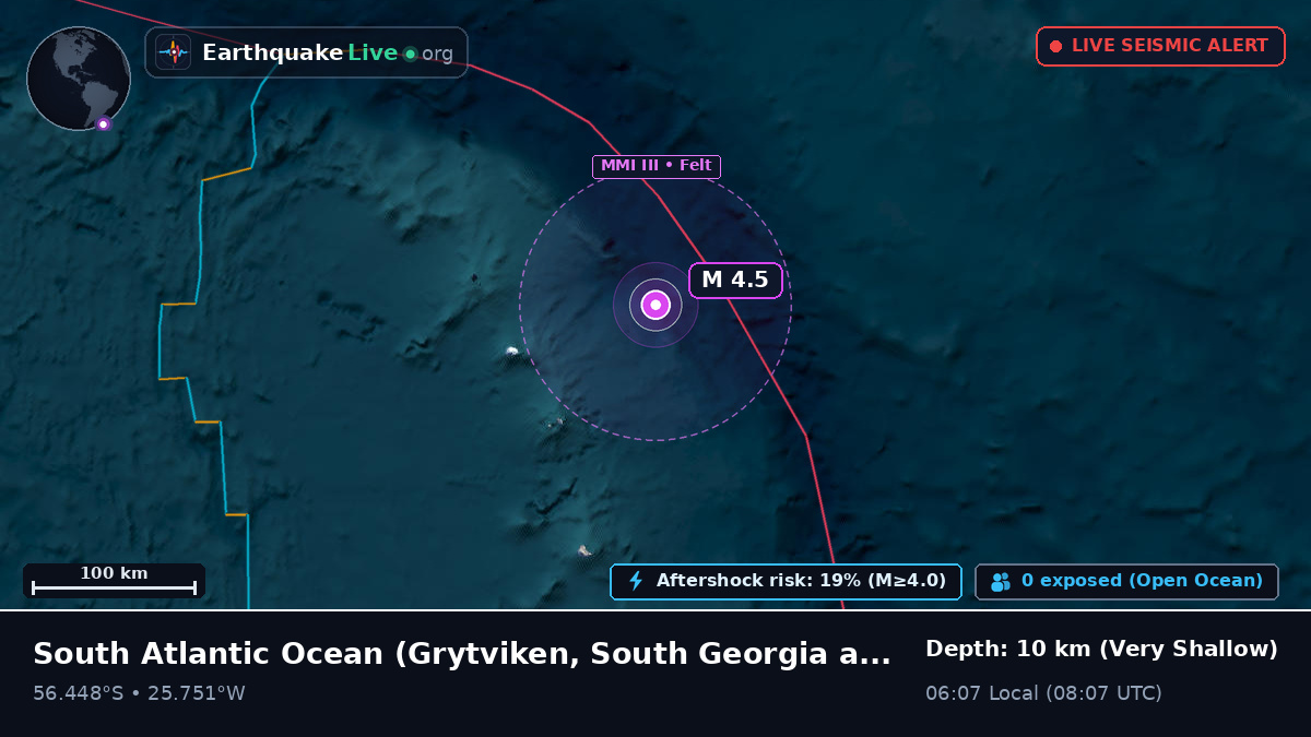 South Atlantic Ocean (South Georgia and the Islands)