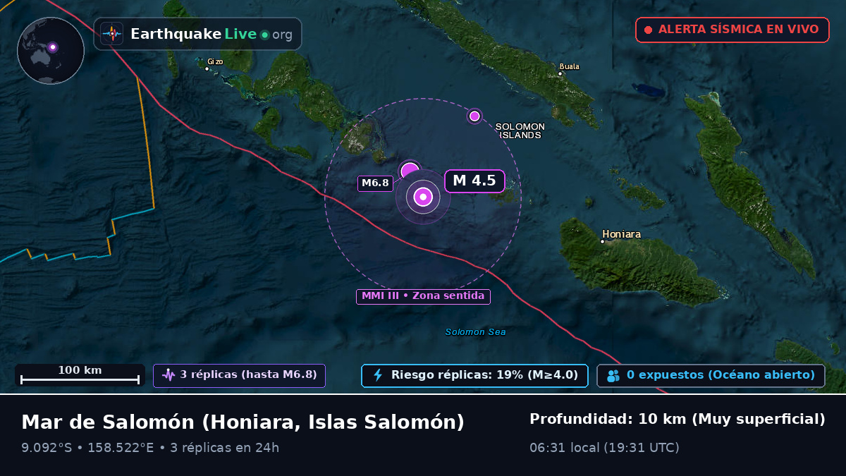 Mar de Salomón (Islas Salomón)