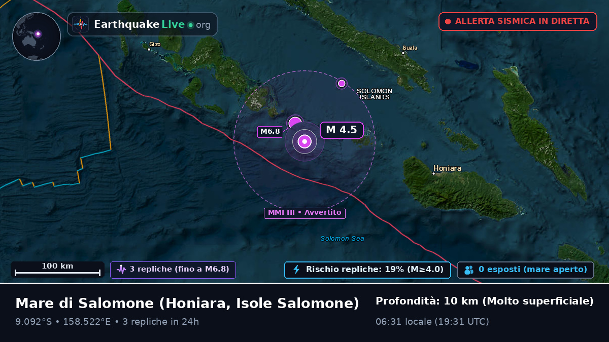 Mare di Salomone (Isole Salomone)