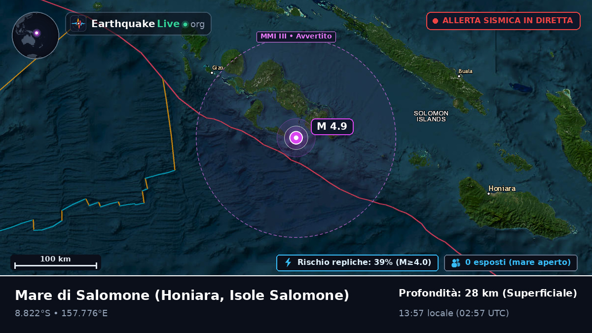 Mare di Salomone (Isole Salomone)