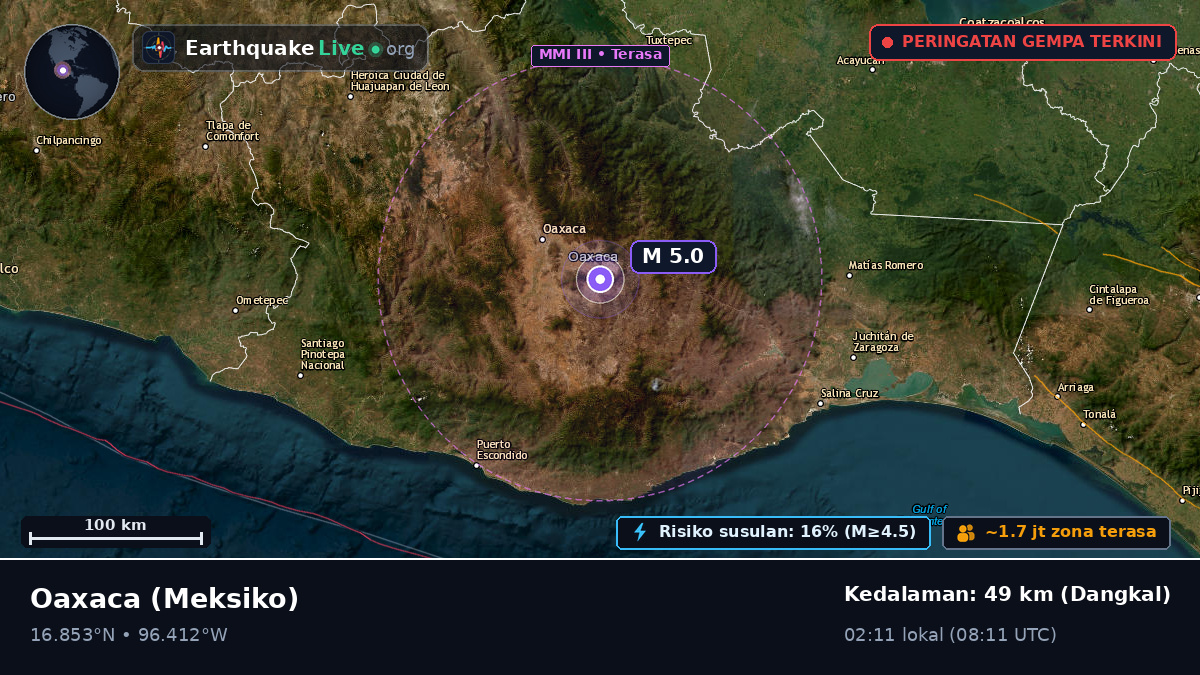 Oaxaca, Meksiko