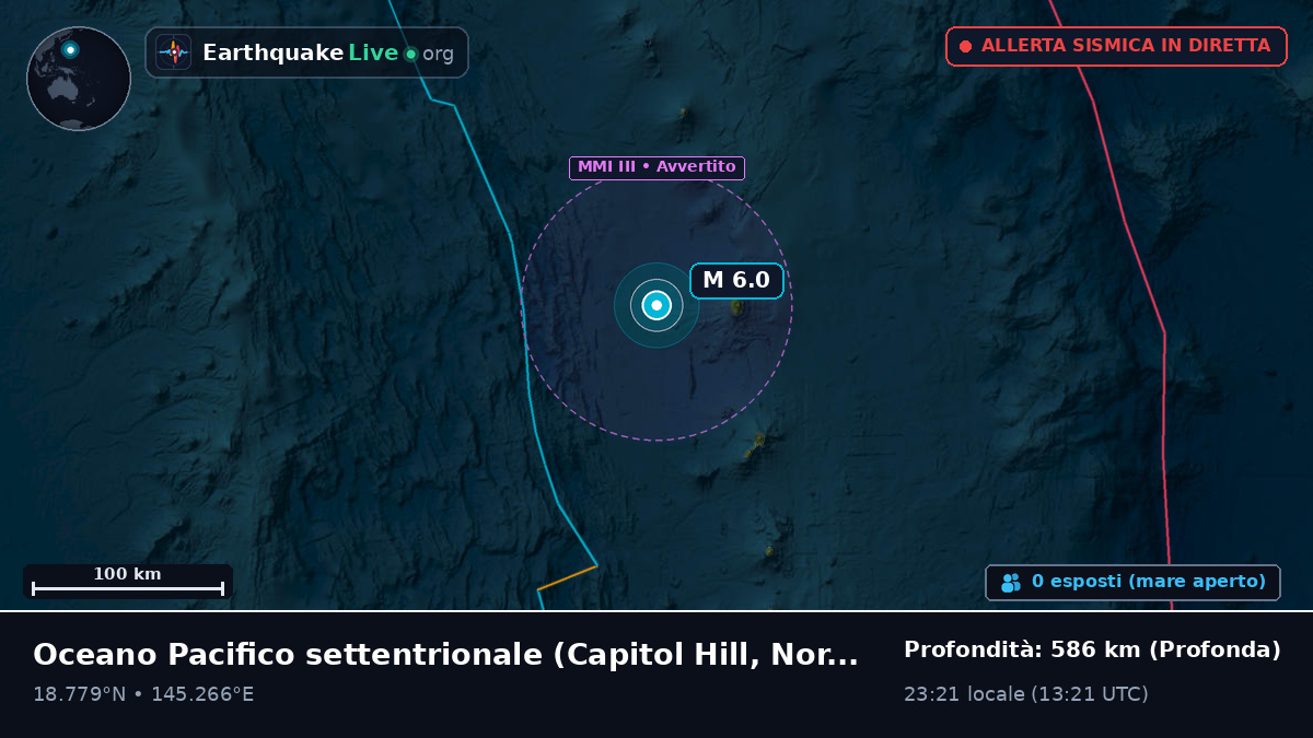 Oceano Pacifico settentrionale (Northern Mariana Islands)