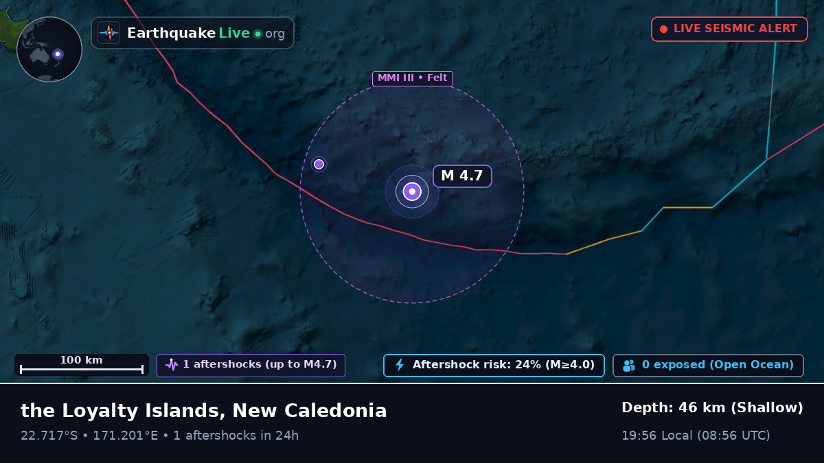 South Pacific Ocean (New Caledonia)