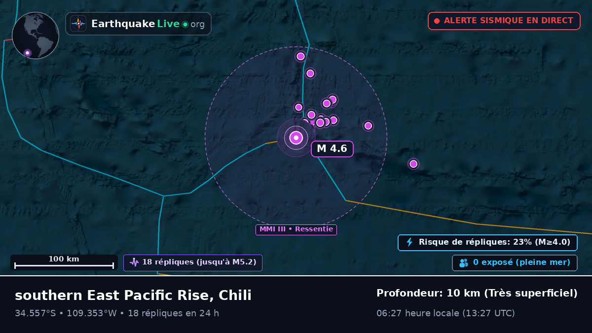 Océan Pacifique Sud (Chili)