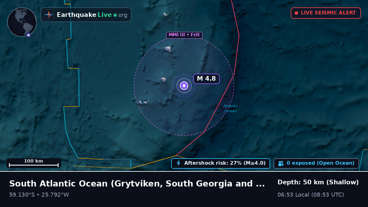 South Atlantic Ocean (South Georgia and the Islands)