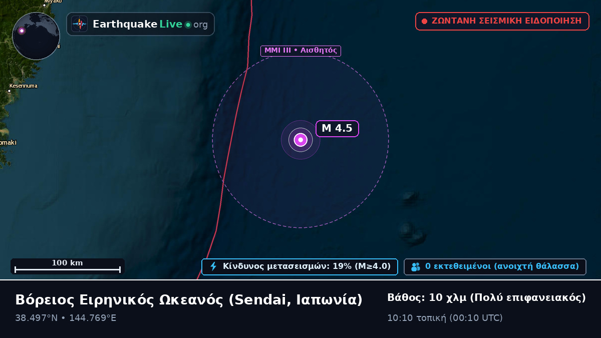 Βόρειος Ειρηνικός Ωκεανός (Ιαπωνία)