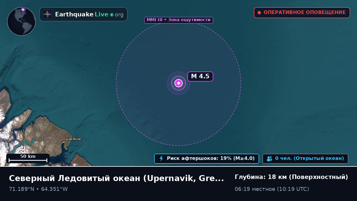 Северный Ледовитый океан (Greenland)