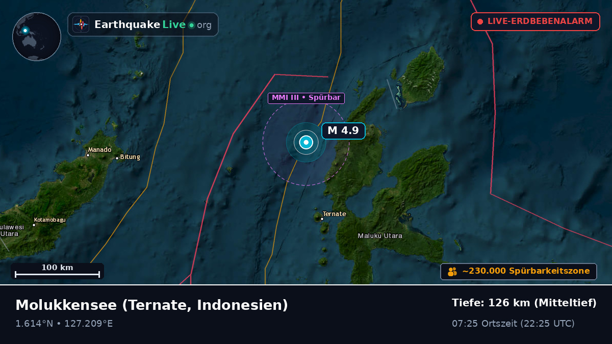 Molukkensee (Indonesien)