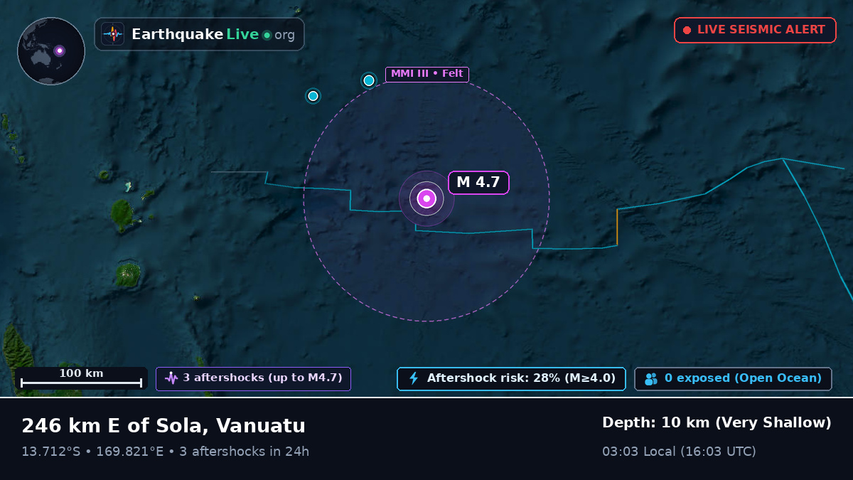 South Pacific Ocean (Vanuatu)