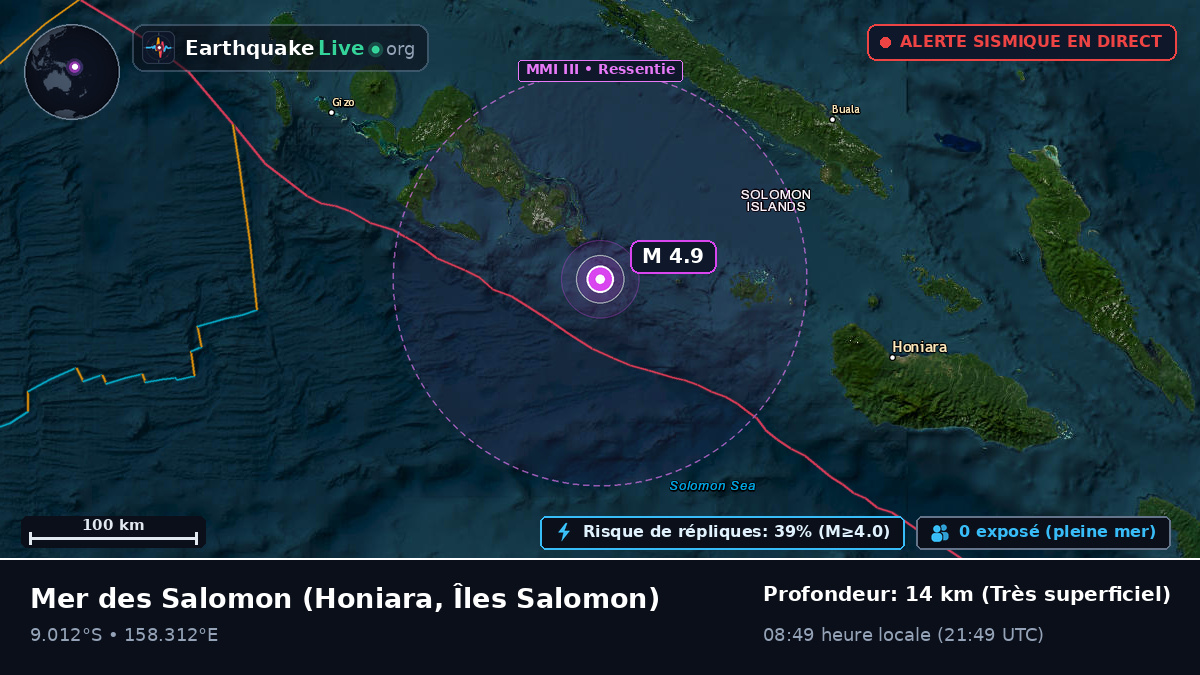 Mer des Salomon (Îles Salomon)