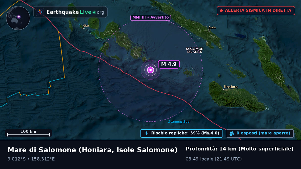 Mare di Salomone (Isole Salomone)