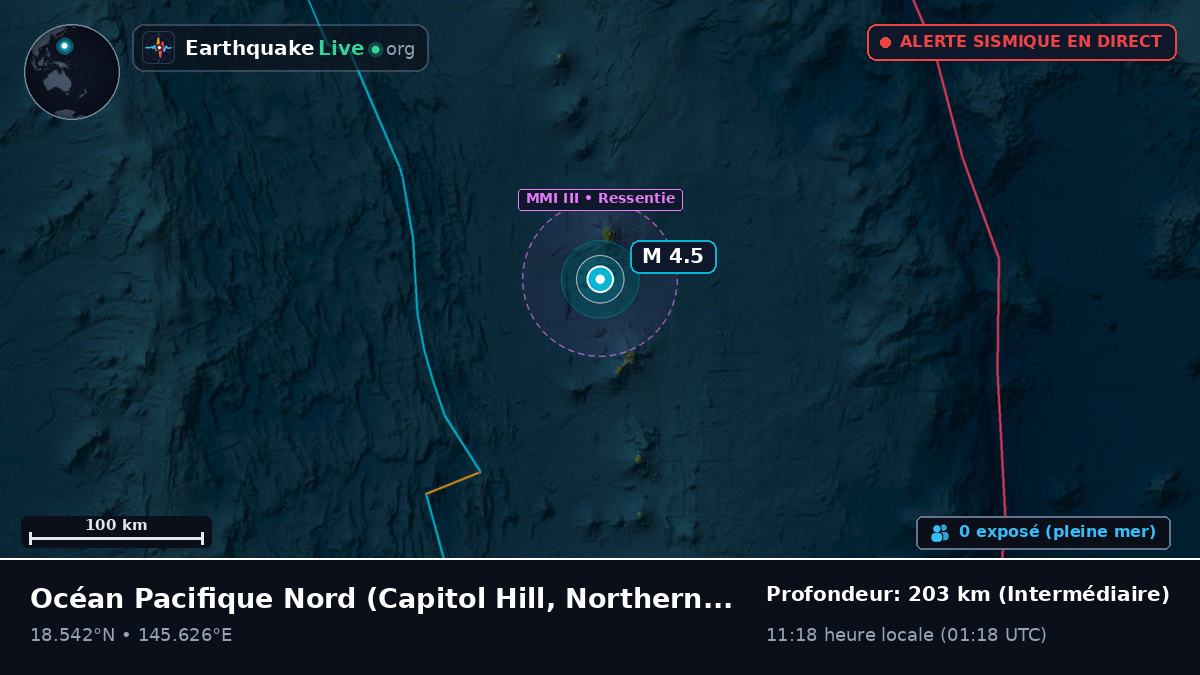 Océan Pacifique Nord (Northern Mariana Islands)