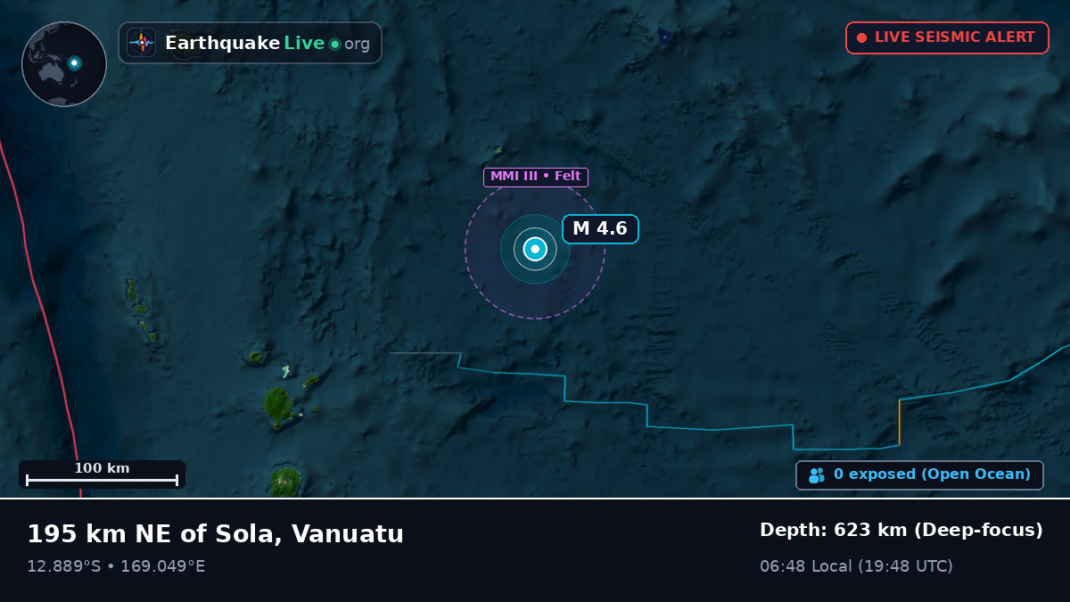 South Pacific Ocean (Vanuatu)