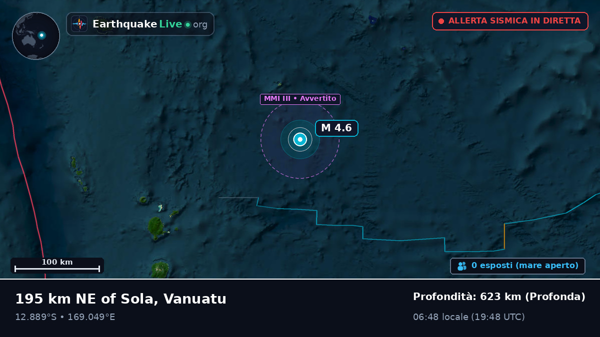 Oceano Pacifico meridionale (Vanuatu)