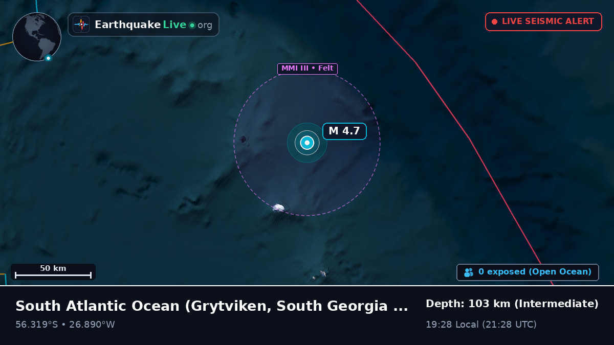 South Atlantic Ocean (South Georgia and the Islands)