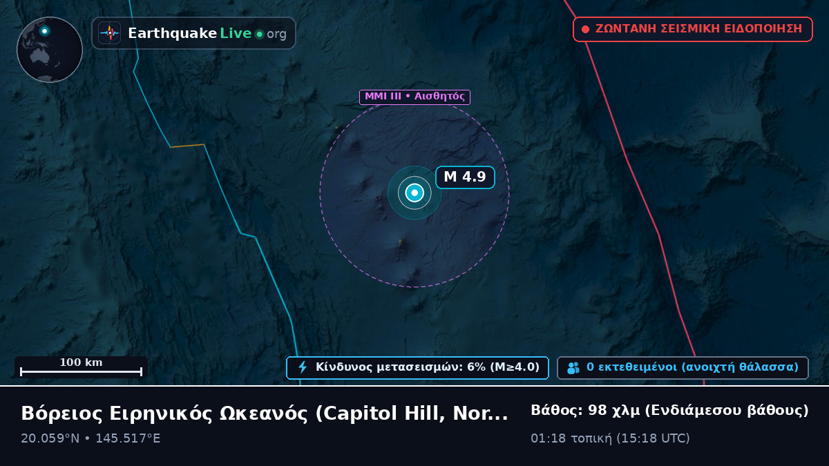 Βόρειος Ειρηνικός Ωκεανός (Northern Mariana Islands)