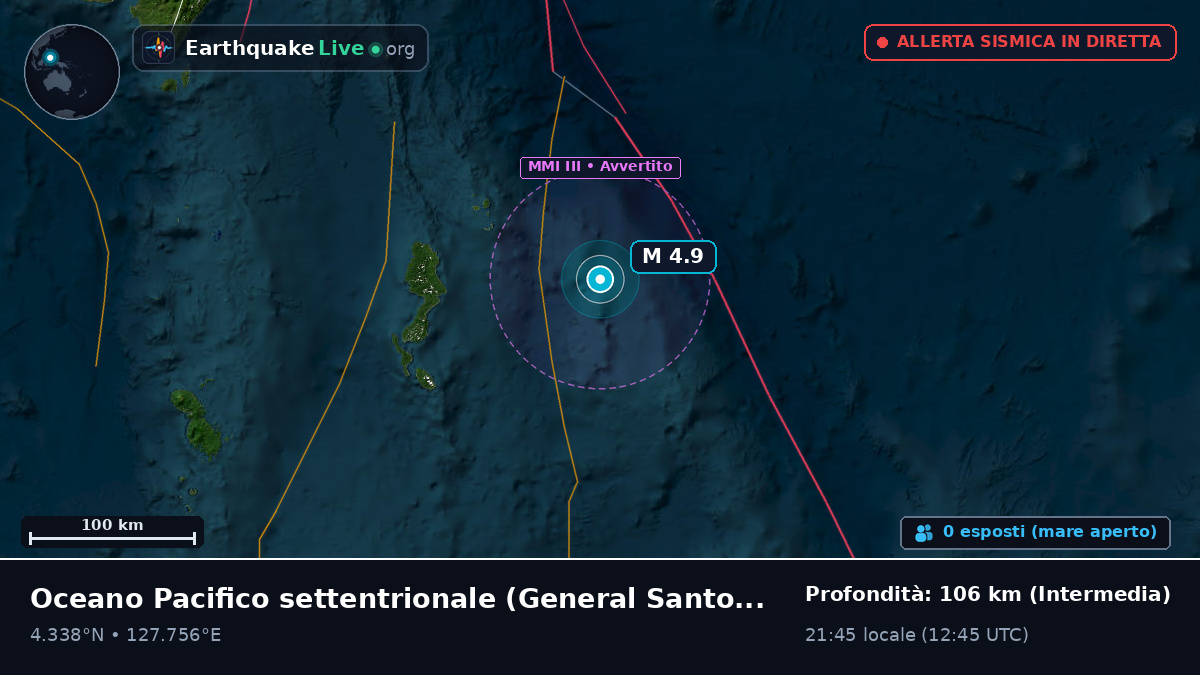 Oceano Pacifico settentrionale (Filippine)