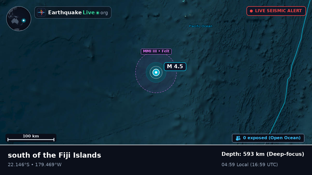 South Pacific Ocean (Tonga)