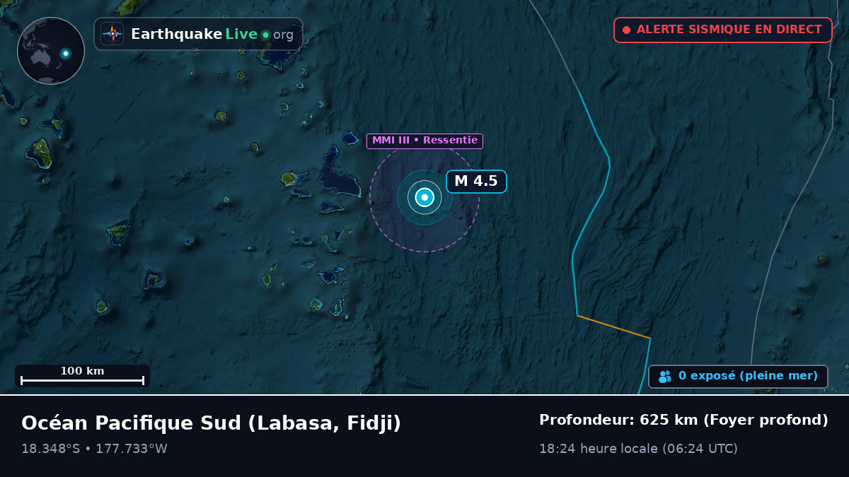 Océan Pacifique Sud (Fidji)