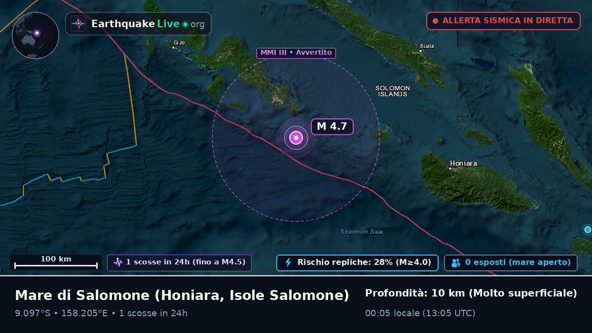 Mare di Salomone (Isole Salomone)
