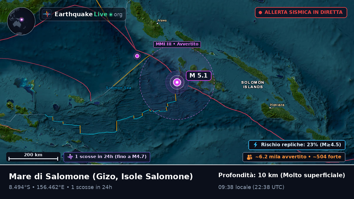 Mare di Salomone (Isole Salomone)