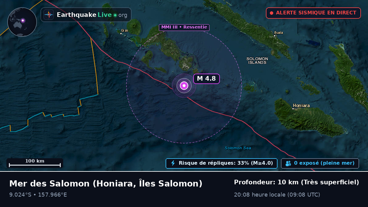 Mer des Salomon (Îles Salomon)