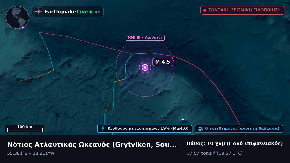 Νότιος Ατλαντικός Ωκεανός (South Georgia and the Islands)