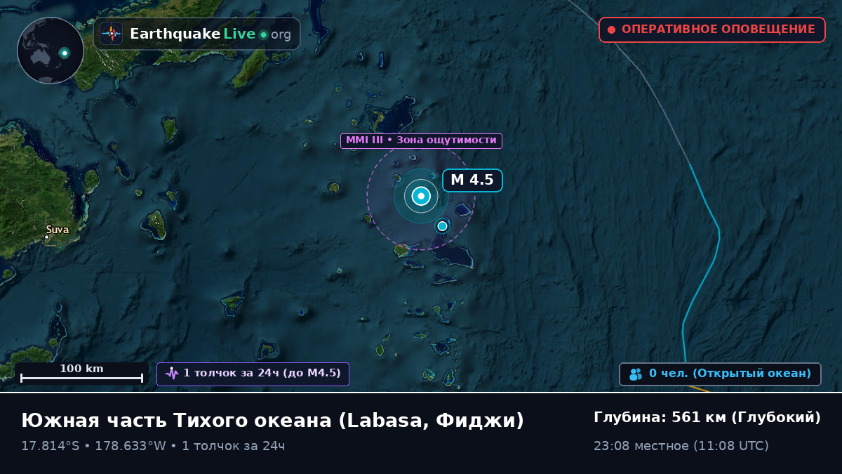 Южная часть Тихого океана (Фиджи)