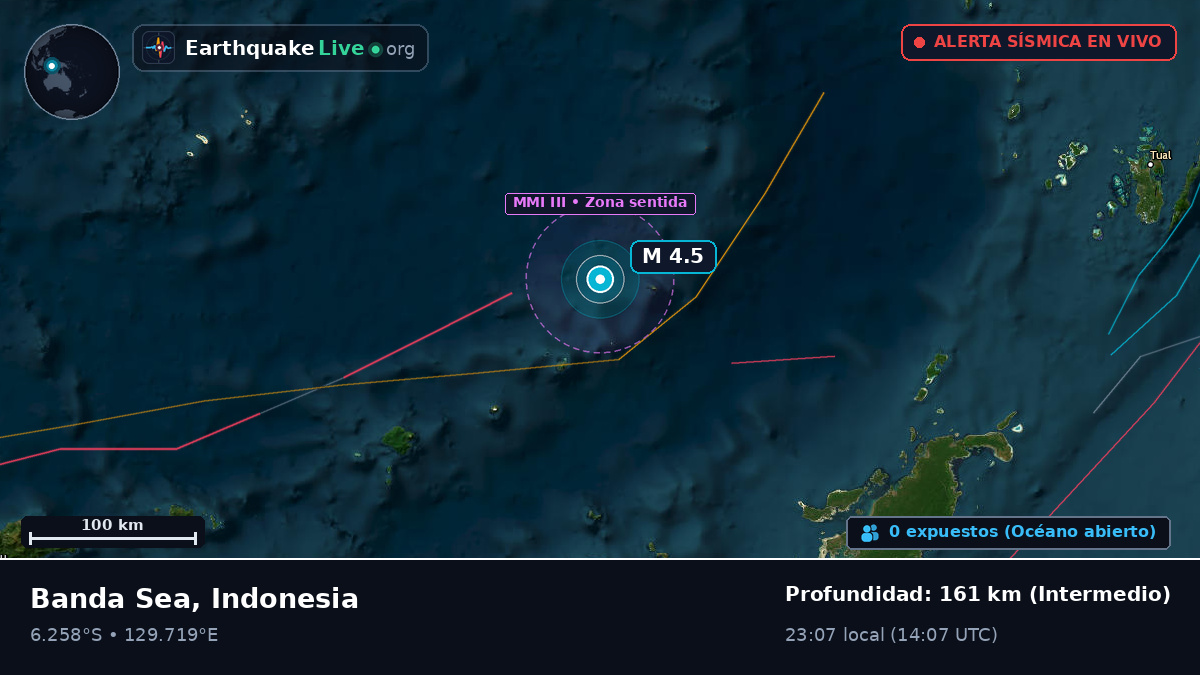 Mar de Banda (Indonesia)