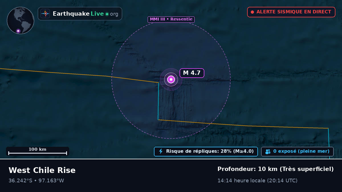 Océan Pacifique Sud (Chili)