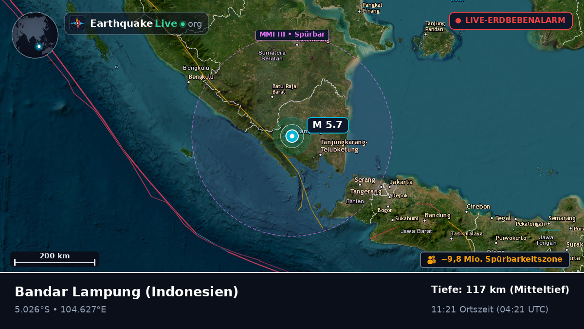 Lampung, Indonesien