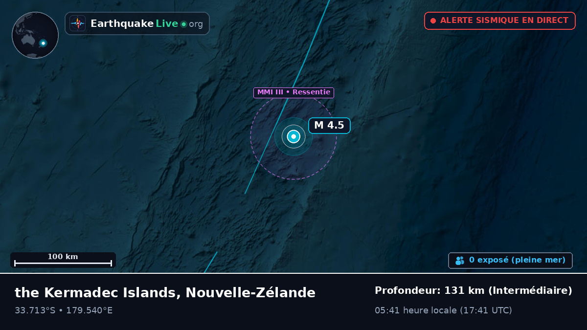 Océan Pacifique Sud (Nouvelle-Zélande)