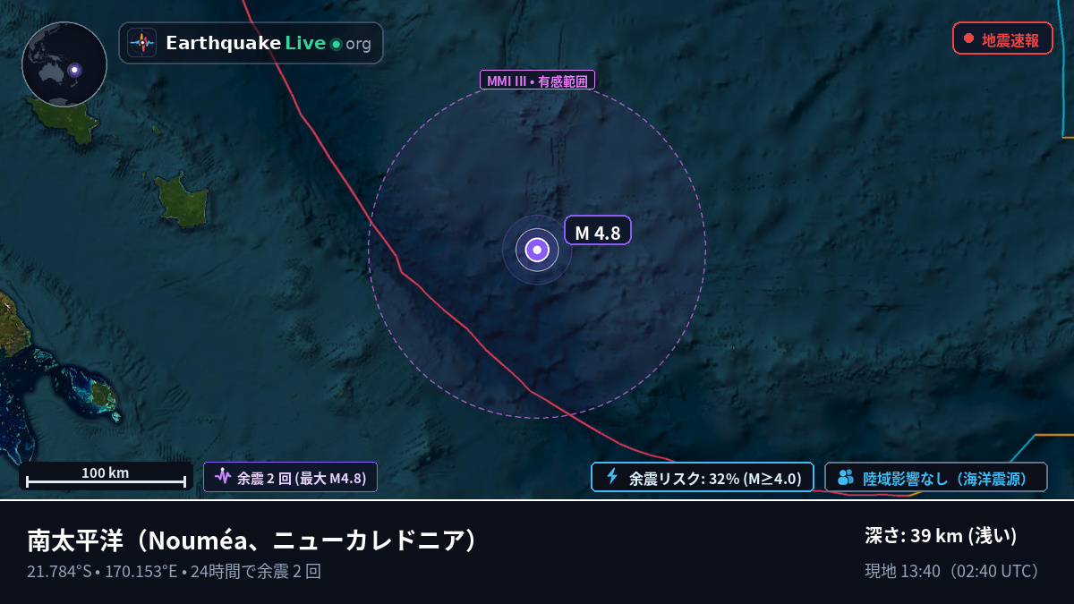 南太平洋 (ニューカレドニア)