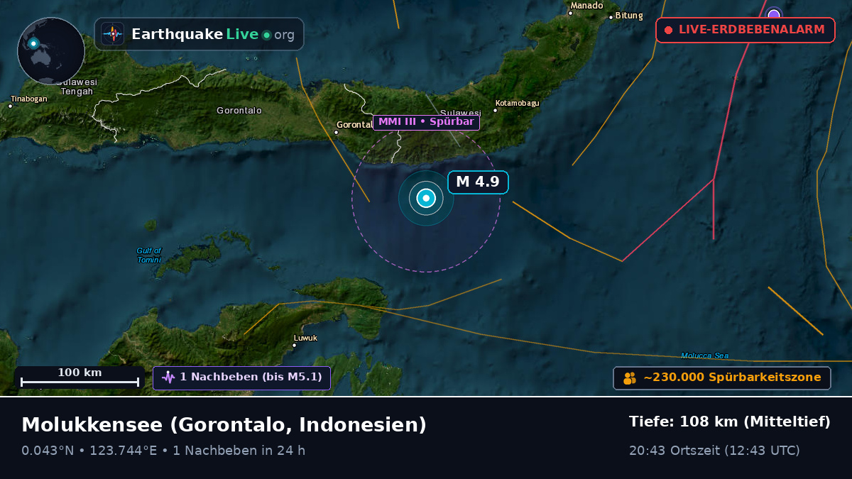 Molukkensee (Indonesien)