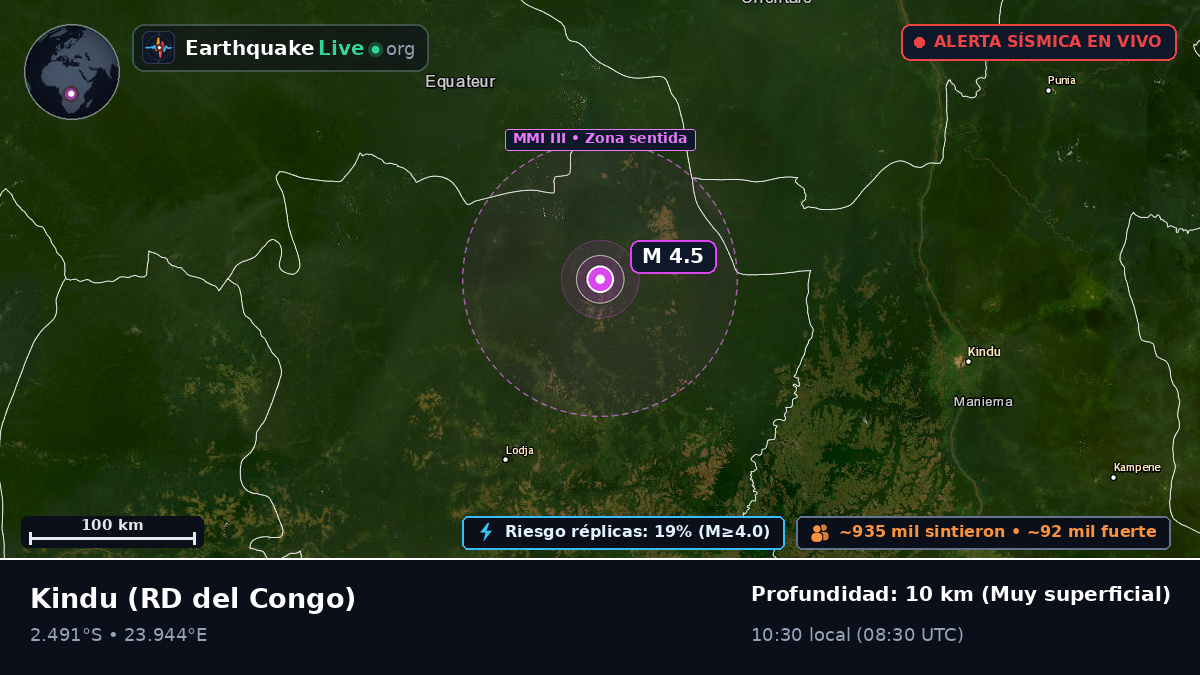 Maniema, RD del Congo