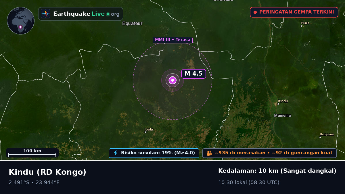 Maniema, RD Kongo