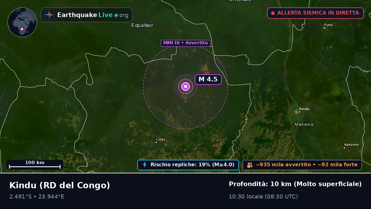 Maniema, RD del Congo