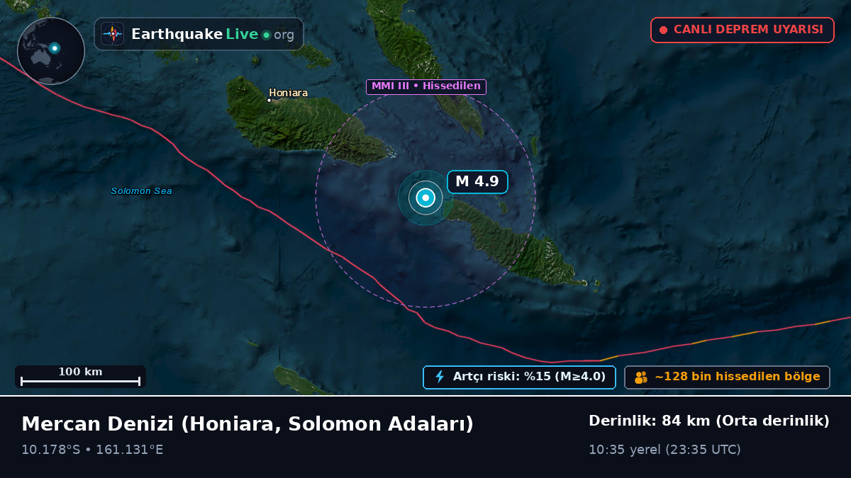 Mercan Denizi (Solomon Adaları)