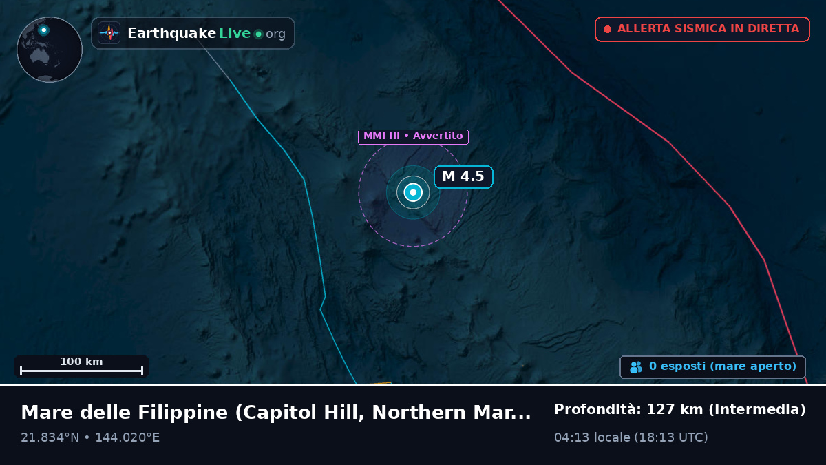 Mare delle Filippine (Northern Mariana Islands)