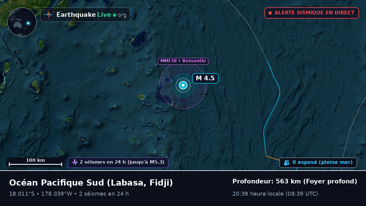 Océan Pacifique Sud (Fidji)