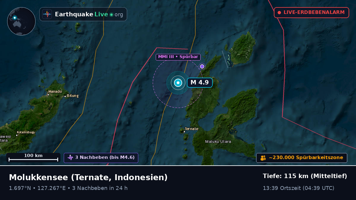Molukkensee (Indonesien)