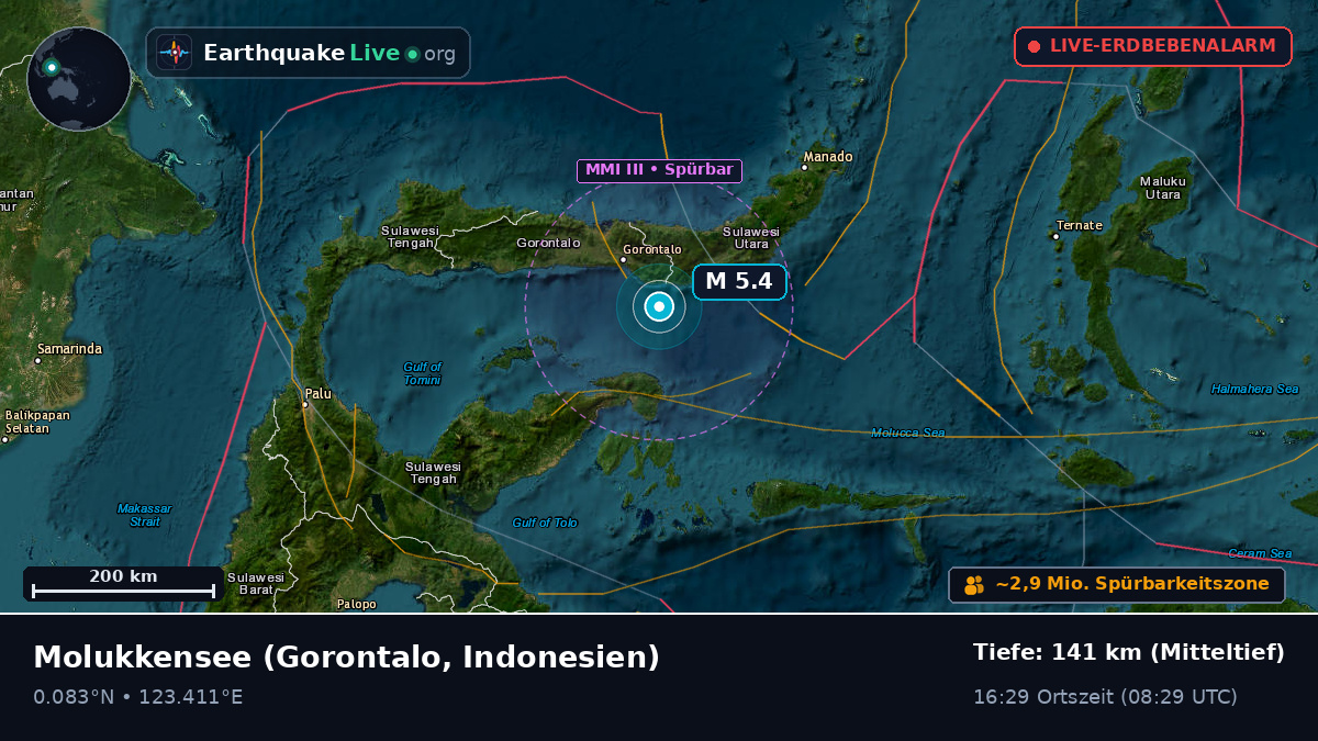 Molukkensee (Indonesien)