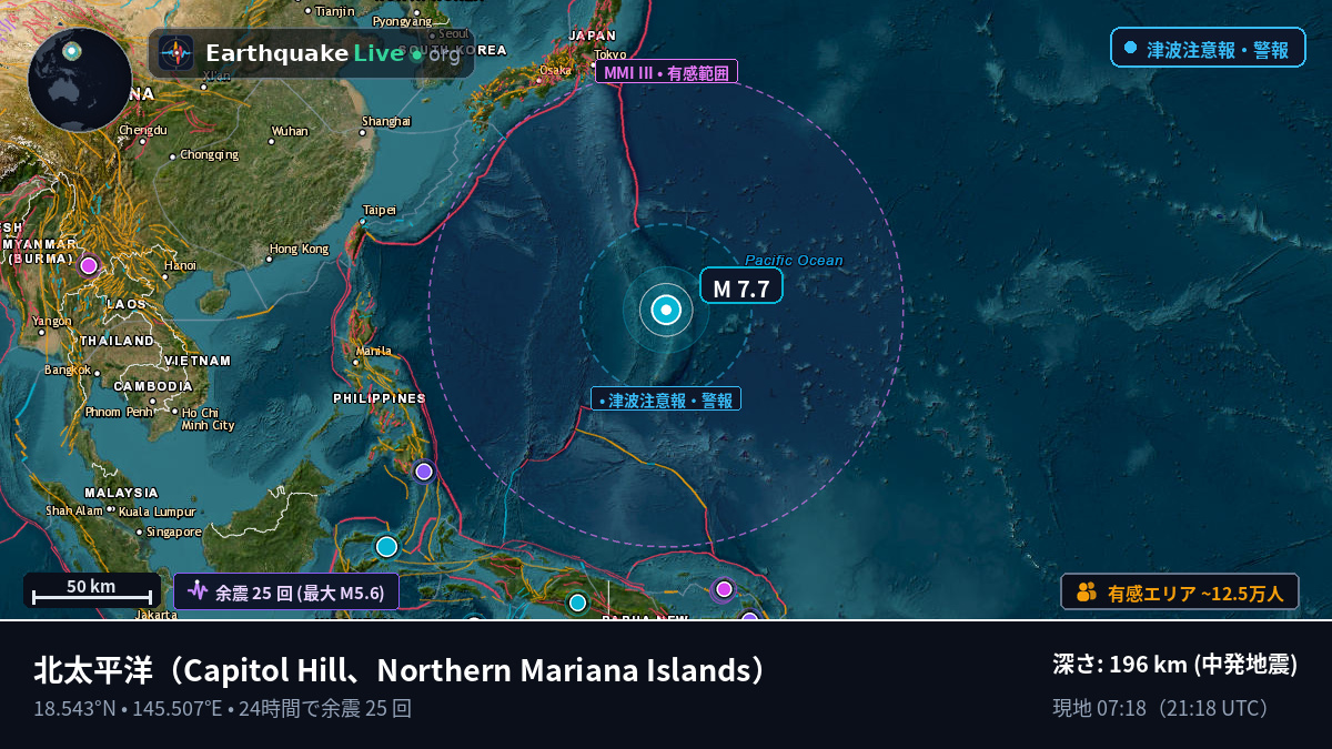 北太平洋 (Northern Mariana Islands)