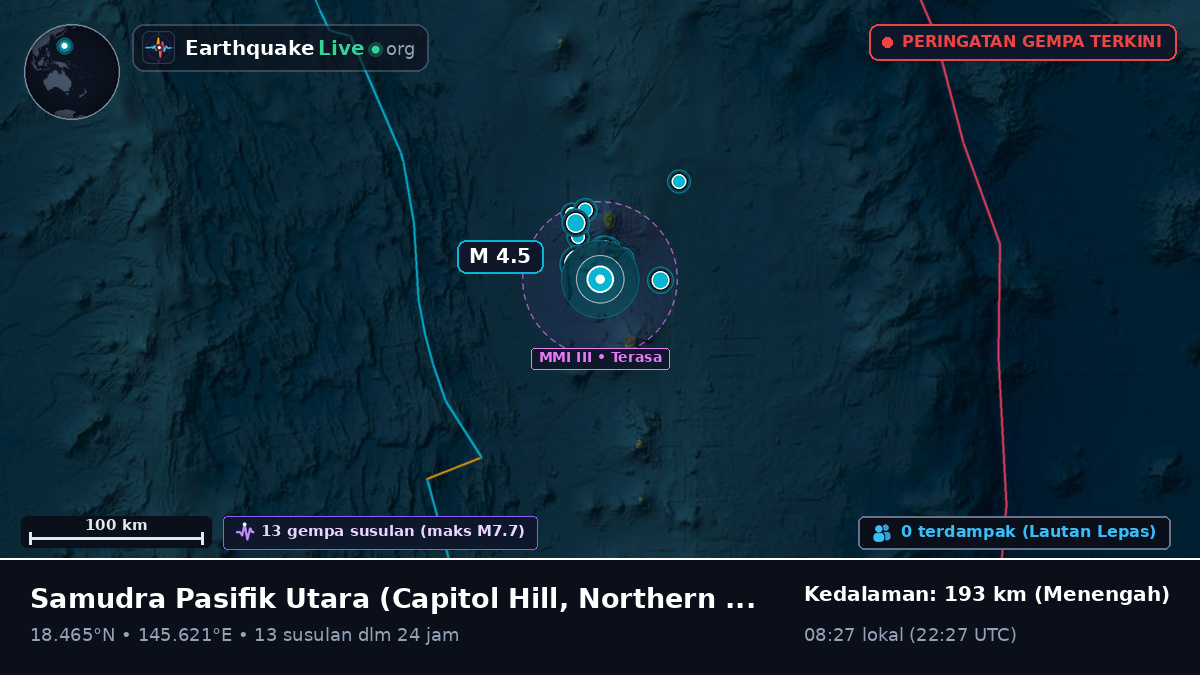 Samudra Pasifik Utara (Northern Mariana Islands)