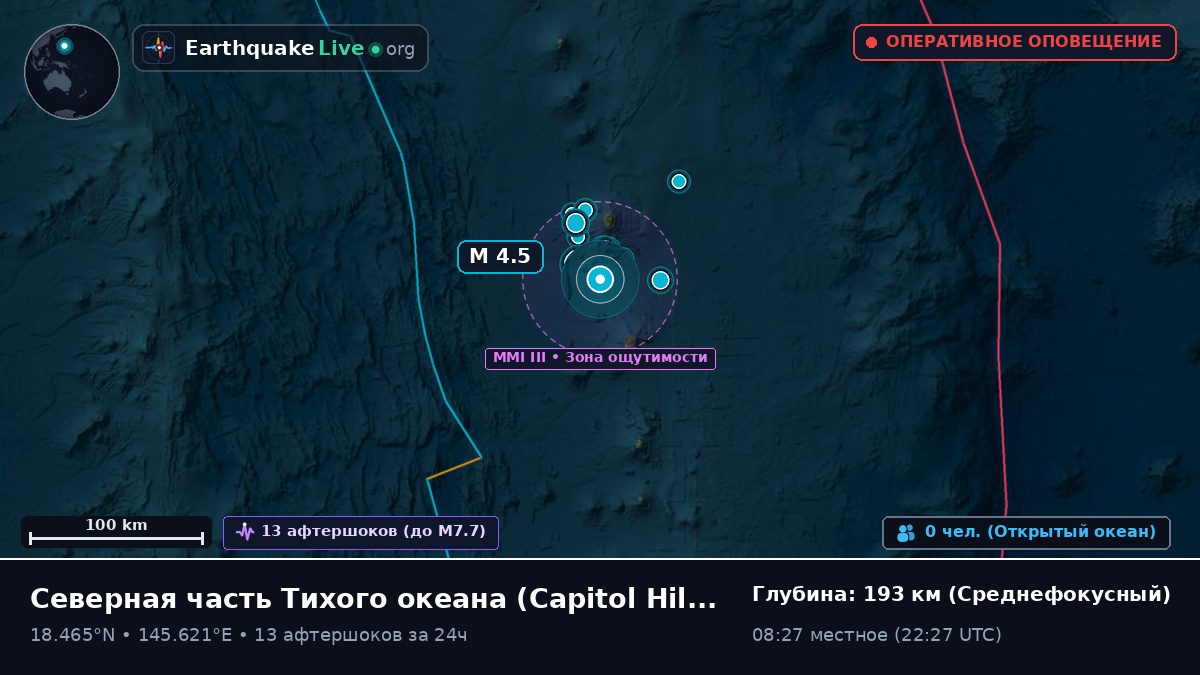 Северная часть Тихого океана (Northern Mariana Islands)