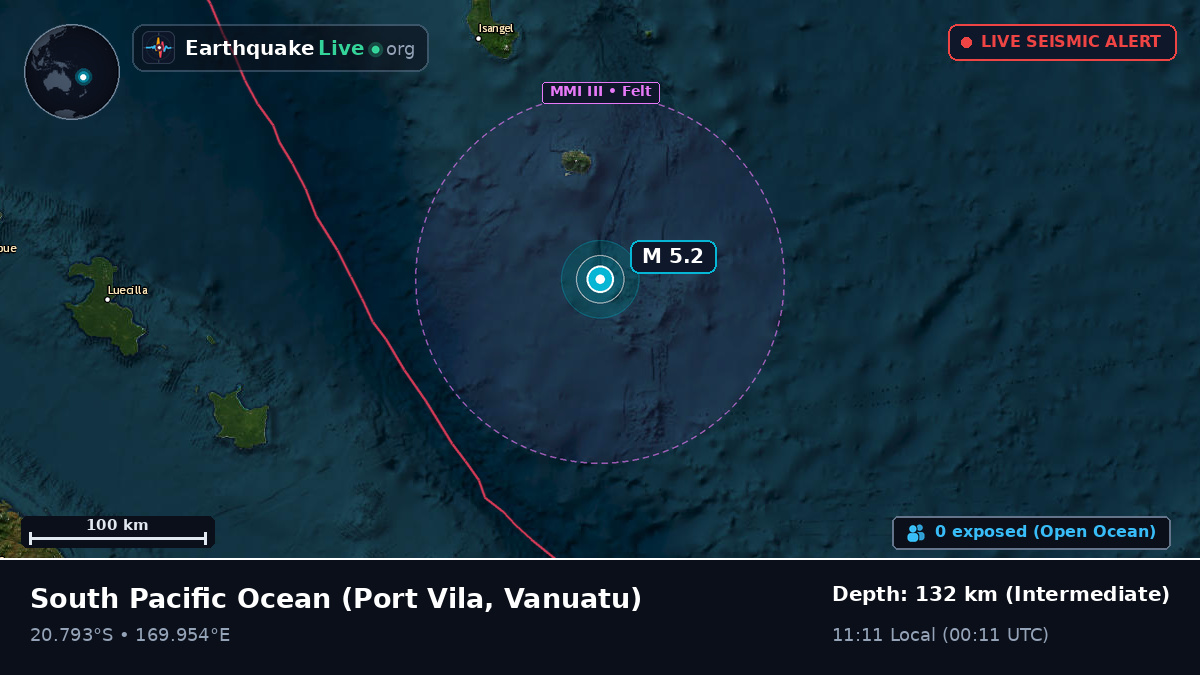 South Pacific Ocean (Vanuatu)