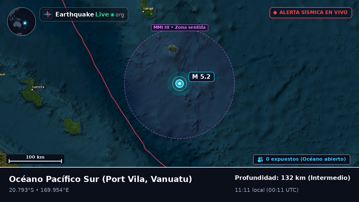 Océano Pacífico Sur (Vanuatu)
