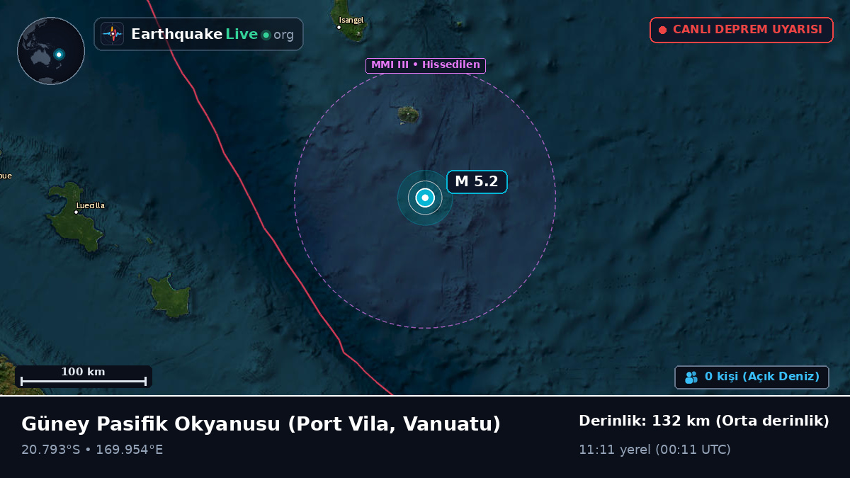 Güney Pasifik Okyanusu (Vanuatu)